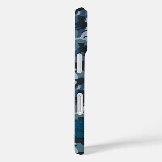 Katten Navy Camouflage Case-Mate iPhone Case (Achterkant / Rechts)