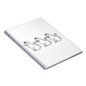 Katten Notitieboek (Rechterzijde)