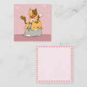 Katten Notitiekaartje (Voorkant / Achterkant)