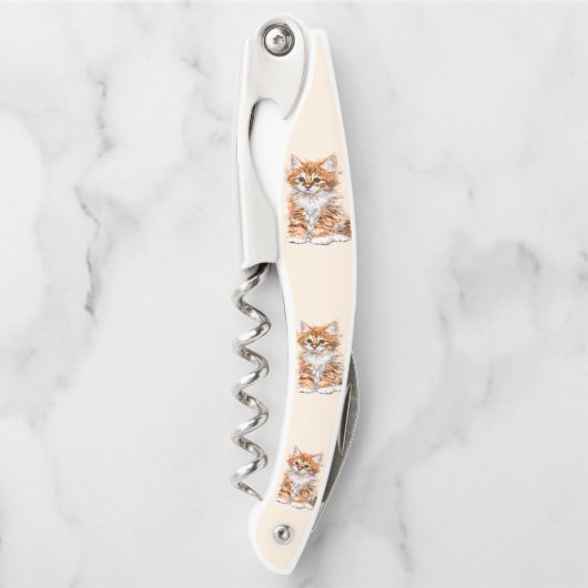 Katten Ober Kurkentrekker (Voorkant)