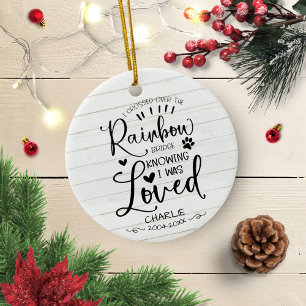 Katten- of hondenhuisdier liefdevol aandenken rust keramisch ornament