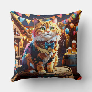 Katten Oktoberfest Kussen