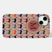 Katten om initiaal toe te voegen Case-Mate iPhone case (Achterkant (horizontaal))