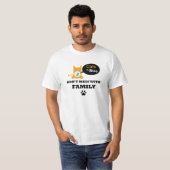 Katten om te blijven Niet minder met het Shirt van (Voorkant volledig)