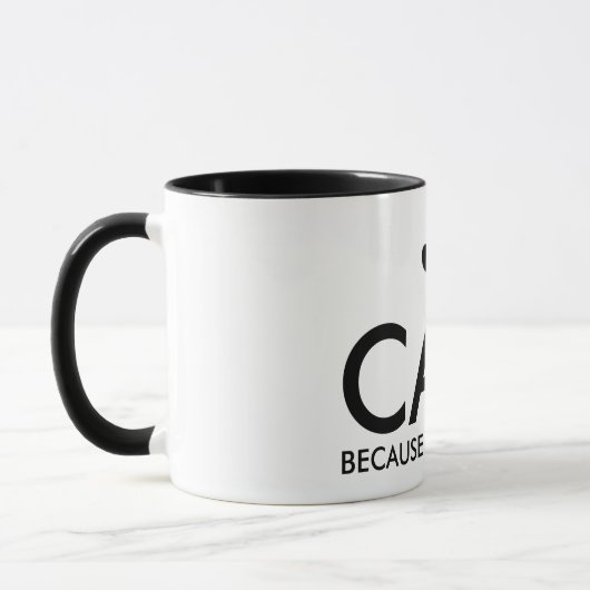 Katten omdat mensen hun pootfoto's afdrukken mok (Links)