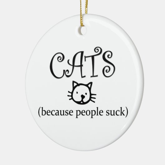 Katten omdat mensen ornament zuigen (Links)