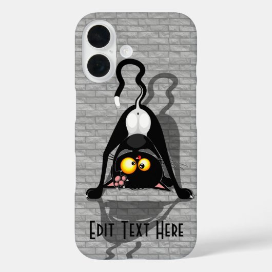 Katten Ondersteboven Grappige Cartoon Karakter Case-Mate iPhone Case (Achterkant)