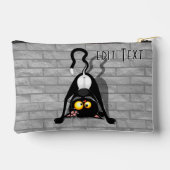 Katten Ondersteboven Grappige Cartoon Karakter Etui (Achterkant)