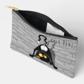 Katten Ondersteboven Grappige Cartoon Karakter Etui (Open)