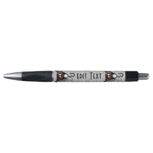 Katten Ondersteboven Grappige Cartoon Karakter Pen