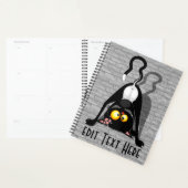 Katten Ondersteboven Grappige Cartoon Karakter Planner (Display)