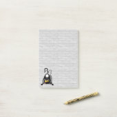 Katten Ondersteboven Grappige Cartoon Karakter Post-it® Notes (Op bureau)