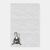 Katten Ondersteboven Grappige Cartoon Karakter Post-it® Notes (Voorkant)