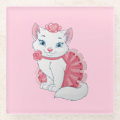 Katten Onderzetter Glazen Onderzetter (Voorkant)