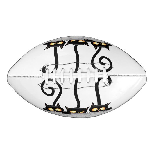 Katten Ondeugende, Speelse en Grappige Karakters American Football (Voorkant)