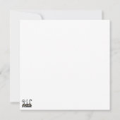 Katten Ondeugende, Speelse en Grappige Karakters Bedankkaart (Achterkant)