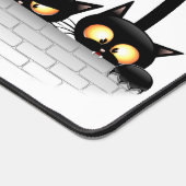 Katten Ondeugende, Speelse en Grappige Karakters Bureaumat (Hoek)