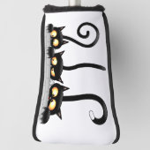 Katten Ondeugende, Speelse en Grappige Karakters Golfheadcover (Draai 90)
