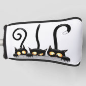 Katten Ondeugende, Speelse en Grappige Karakters Golfheadcover (Voorkant)