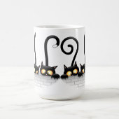 Katten Ondeugende, Speelse en Grappige Karakters Koffiemok (Center)