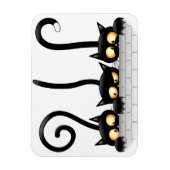 Katten Ondeugende, Speelse en Grappige Karakters Magneet (Verticaal)