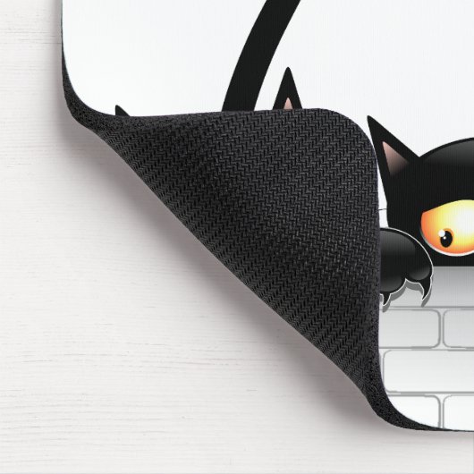 Katten Ondeugende, Speelse en Grappige Karakters Muismat (Hoek)