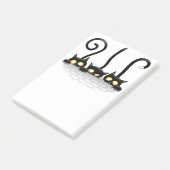 Katten Ondeugende, Speelse en Grappige Karakters Post-it® Notes (Schuin)