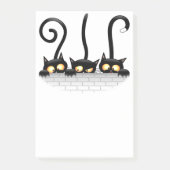 Katten Ondeugende, Speelse en Grappige Karakters Post-it® Notes (Voorkant)