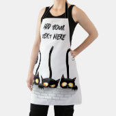 Katten Ondeugende, Speelse en Grappige Karakters Schort (Insitu)