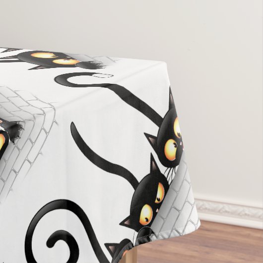 Katten Ondeugende, Speelse en Grappige Karakters Tafelkleed (Voorbeeld)