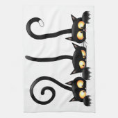 Katten Ondeugende, Speelse en Grappige Karakters Theedoek (Verticaal)