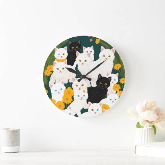 Katten ontmoeten de groep grote klok (Huis)