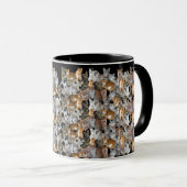 Katten ontmoetingspunt - collage mok (Voorkant rechts)