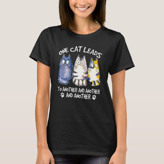 Katten Ontwerp Katten Kittens kater T-shirt (Voorkant)