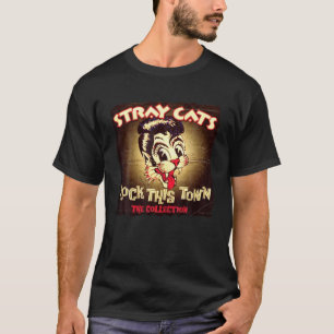katten ontwerpen muziekband t-shirt
