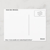 Katten Oog Nebula Briefkaart (Achterkant)