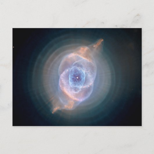 Katten Oog Nebula Briefkaart (Voorkant)