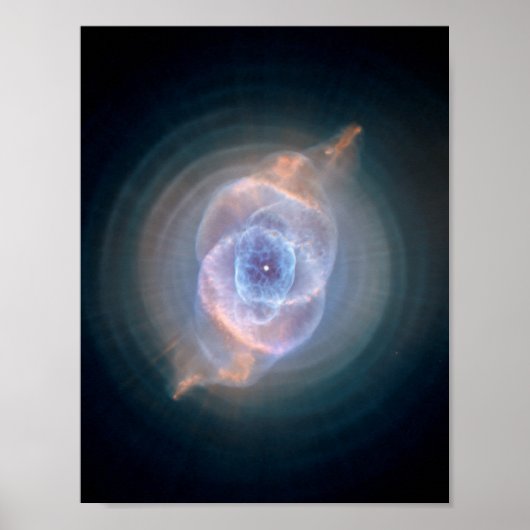 Katten Oog Nebula Poster (Voorkant)