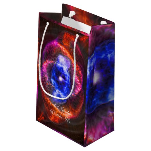 Katten Oog Vernevelde ruimte afbeelding Klein Cadeauzakje (Achterkant Gekanteld)