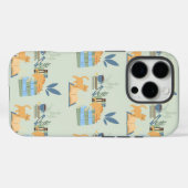 Katten op boeken Case-Mate iPhone case (Achterkant (horizontaal))