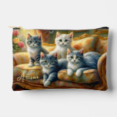 Katten op de bank - leuke scène in look etui (Voorkant)