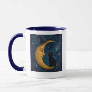 Katten op de maan koffiemok mok