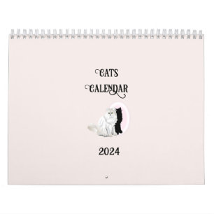 Katten op de Maand Kalender