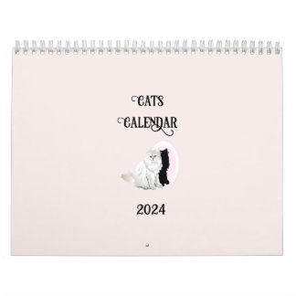 Katten op de Maand Kalender