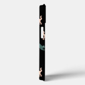 Katten op de zwarte Case-Mate iPhone case (Achterkant / Rechts)