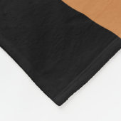 Katten op de zwarte fleece deken (Hoek)