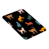 Katten op de zwarte magneet (Rechterzijde)