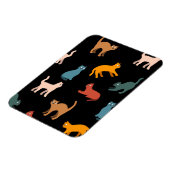 Katten op de zwarte magneet (Linkerzijde)