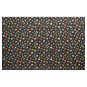 Katten op de zwarte stof (Fat Quarter)