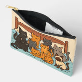 Katten op een Bed Etui (Open)